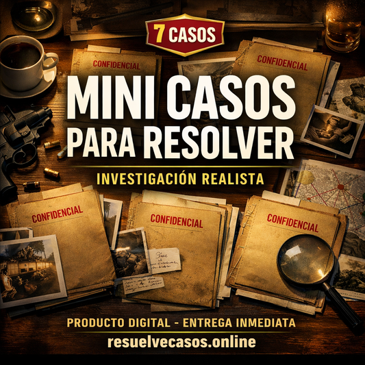 Pack de 7 MINI casos express