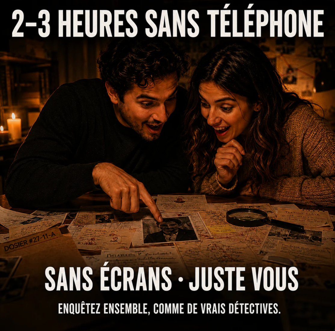 JEUX D'ENQUÊTE – AUJOURD'HUI 3 POUR LE PRIX D'1 – RECEVEZ 3 VRAIES AFFAIRES + 7 AFFAIRES EXPRESS EN CADEAU
